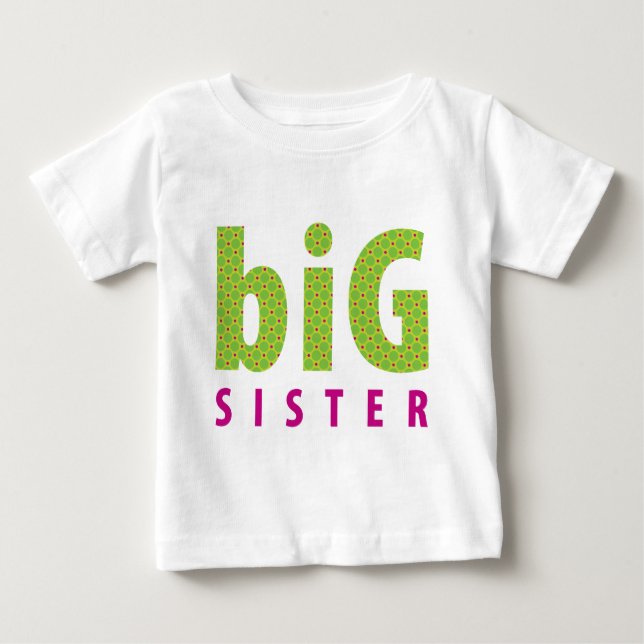 SYSKON COLLECTION - storsyster {lime} T-shirt (Framsida)