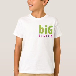 SYSKON COLLECTION - storsyster {lime} T-shirt