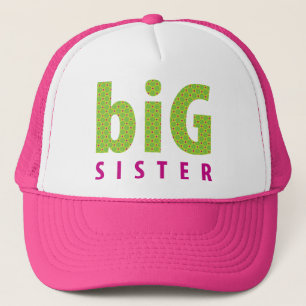 SYSKON COLLECTION - storsyster {lime} Truckerkeps