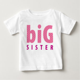 SYSKON COLLECTION - storsyster {rosa} T-shirt