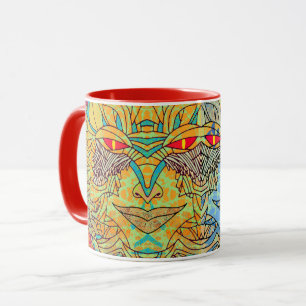 Syskon Överallt Orange Mugg