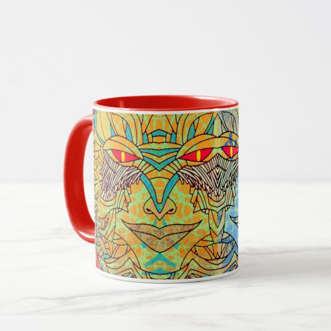Syskon Överallt Orange Mugg (Framsida vänster)