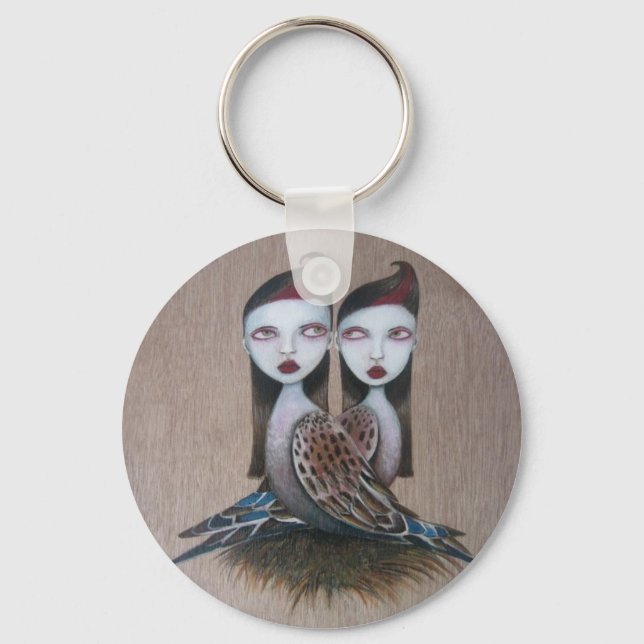 Syskon Rivalry chain Nyckelring (Framsida)