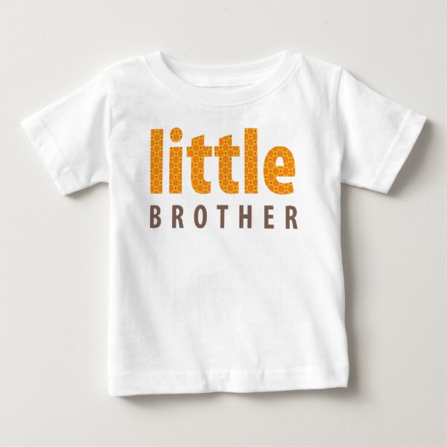 SYSKON SAMLING - lillbror {orange} T-shirt (Framsida)