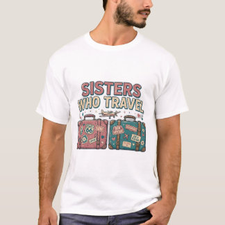 Syskon som reser skjorta - systerresa t shirt