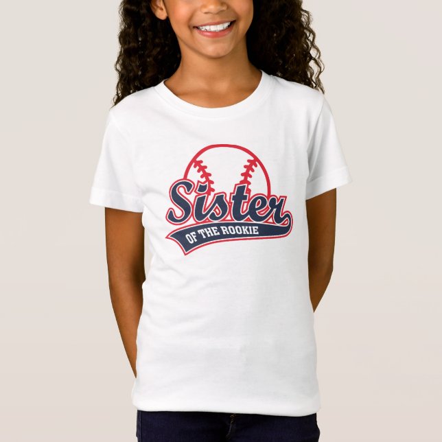 Syskon till Rookie Sibling Party T Shirt (Framsida)