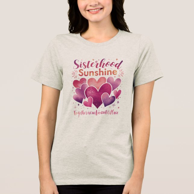 Syskonhood solsken t shirt (Framsida)