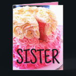 SYSKONKAKA (STOR ÖVERSIZED) FÖDELSEDAGKORT KORT<br><div class="desc">SYSKONKAKA FÖDELSEDAGKORT</div>