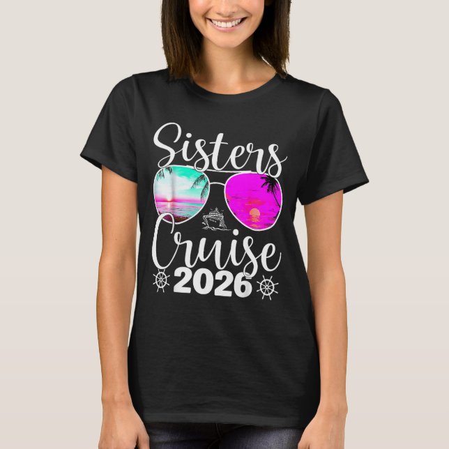 Syskonkryssning 2026 Syskon Kryssning Semester Res T Shirt (Framsida)