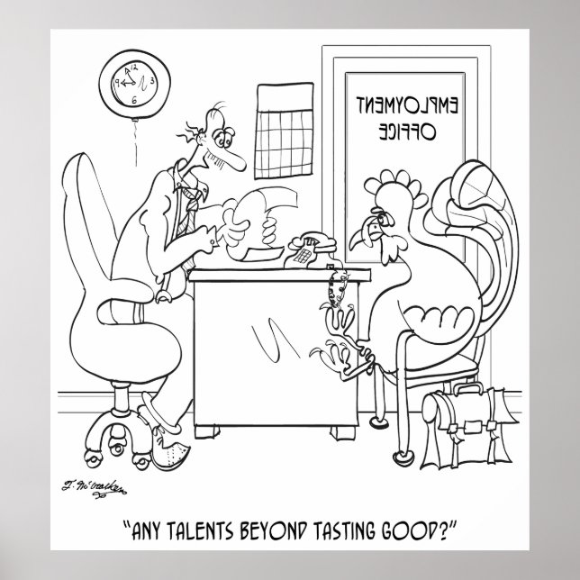 Sysselsättning Tecknad 9469 Poster (Framsidan)