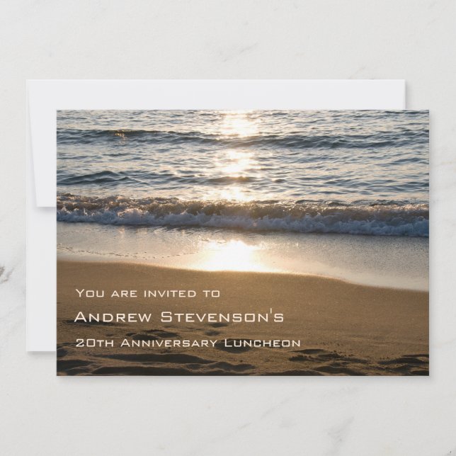 Sysselsättningsårsdag Luncheon-inbjudan Inbjudningar (Framsida)