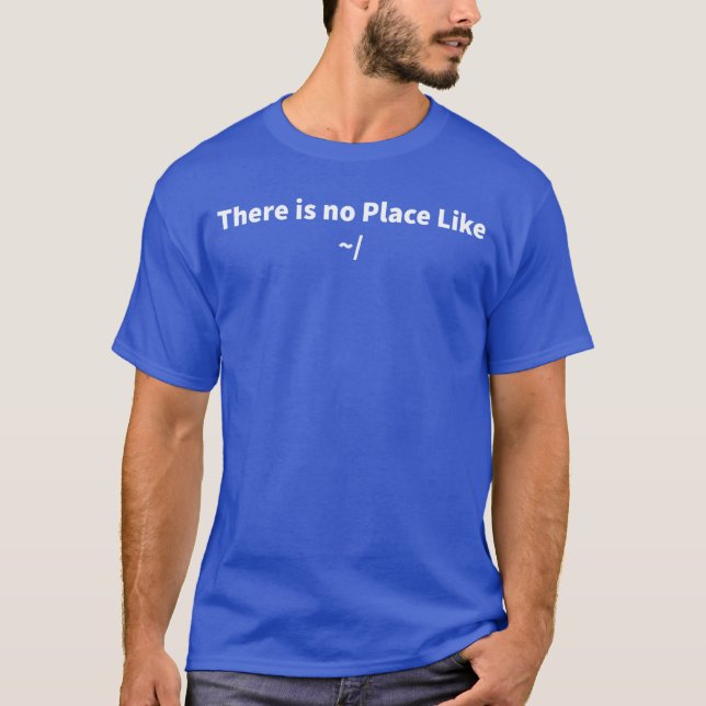 System Admin Dator Linu Geekhär är ingen plats Li T Shirt (Framsida)