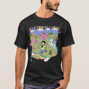 System av nedåt t shirt