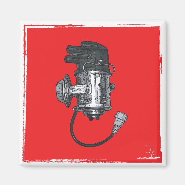 System för avgivande tändning magnet (Framsidan)