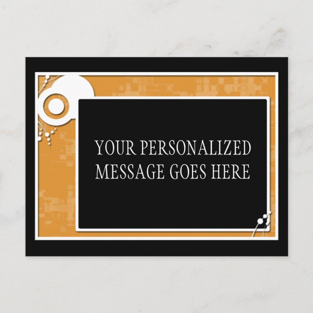 System för blockering av orangar vykort (Framsida)