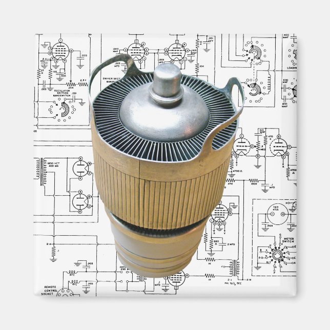 System för kabelrör för keramiskt överföringsrör magnet (Framsidan)