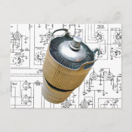 System för kabelrör för keramiskt överföringsrör vykort