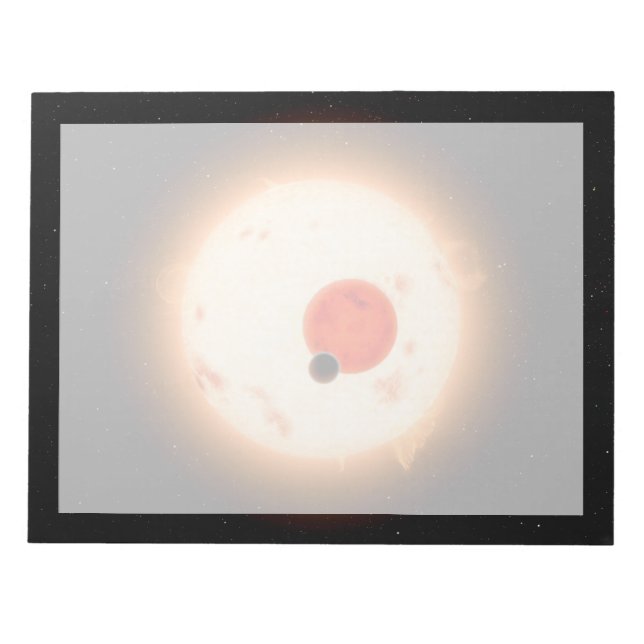 System Kepler-16. Anteckningsblock (Framsida)