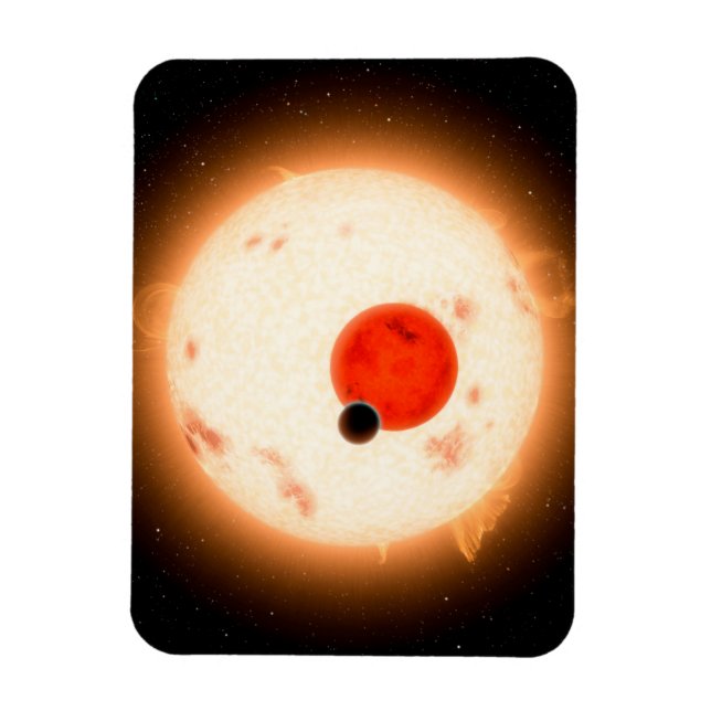System Kepler-16. Magnet (Vertikal)