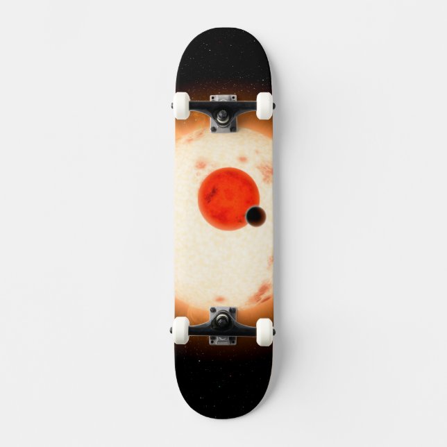 System Kepler-16. Mini Skateboard Bräda 18,5 Cm (Framsida)