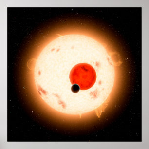 System Kepler-16. Poster