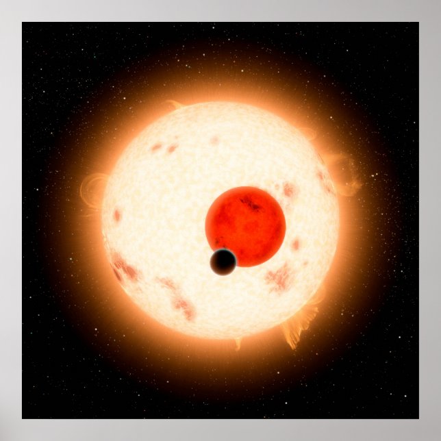 System Kepler-16. Poster (Framsidan)