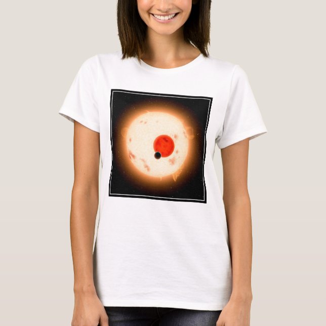 System Kepler-16. T Shirt (Framsida)