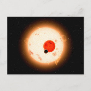 System Kepler-16. Vykort