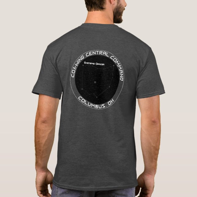 System kommenderar t-shirt (Baksida)
