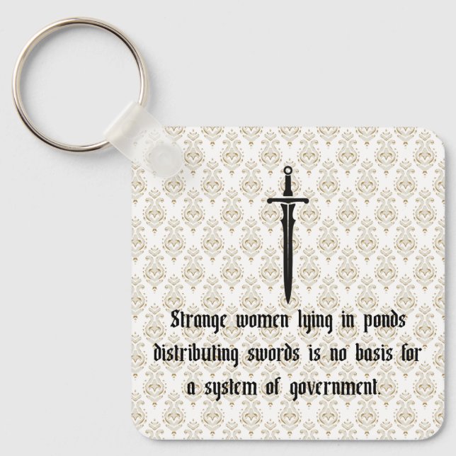 System of Government Keychain Nyckelring (Framsida)
