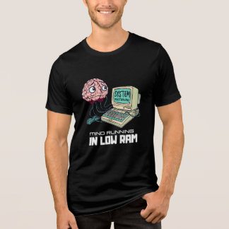 System Övertänker-Rolig Design T Shirt