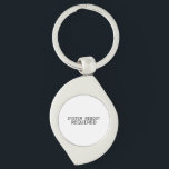 System Reboot Required Minimalist Typewriter  Swirl Silverfärgad Nyckelring<br><div class="desc">Carry your reset button. A clear,  heavy-duty acrylic keychain featuring high-definition typewriter printing on both sides for a modern,  industrial look.</div>
