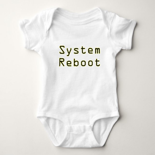 System-reboot T Shirt (Framsida)
