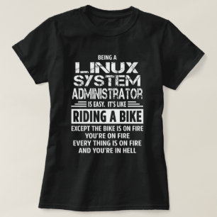 Systemadministratör för Linux T Shirt
