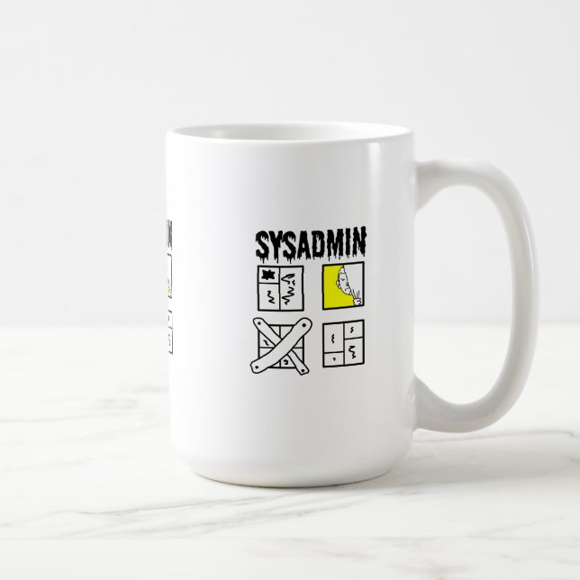 Systemadministratör - Systemadministratör Kaffemugg (Höger)