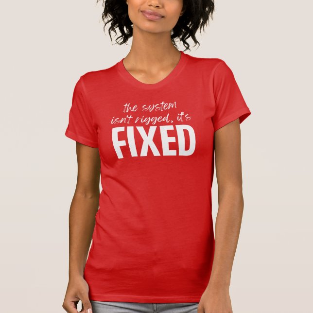 Systemet är inte reglementat, det är FIXED Jersey  T Shirt (Framsida)