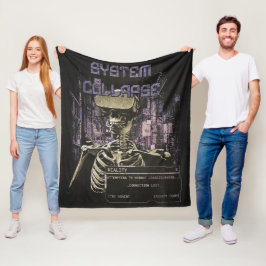 Systemkollaps - Techno-Dystopian Streetwear Fleecefilt