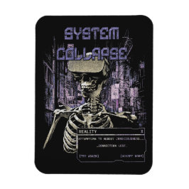 Systemkollaps - Techno-Dystopian Streetwear Magnet