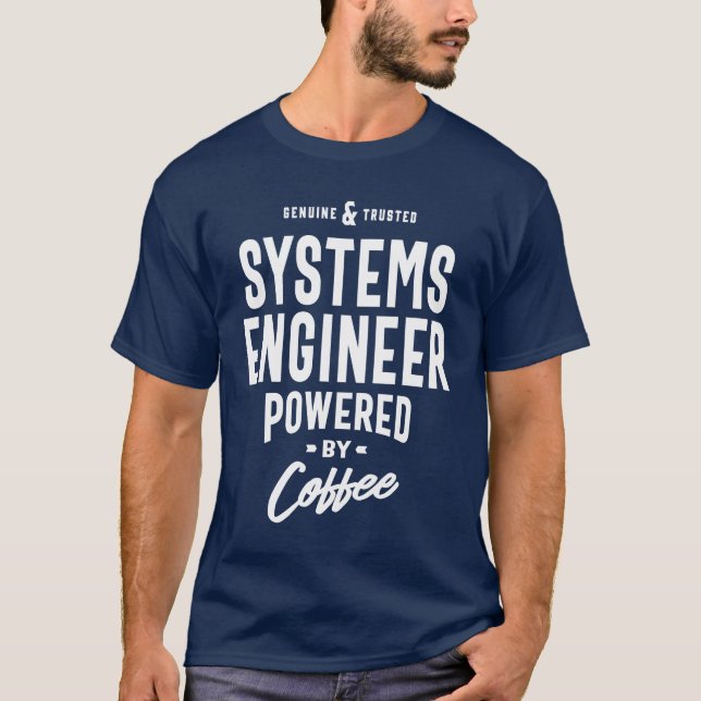 Systems Ingenjör Gift Funny Job Title Professor T Shirt (Framsida)