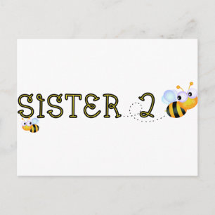 Syster 2 Bee Vykort