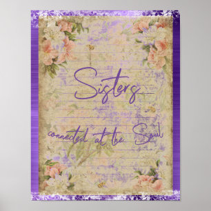Syster anslutna vid Soul-offerten Poster