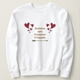 Syster är för Vänner, Guld Arrow Red Hearearts T Shirt