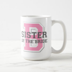 Syster av brudjubel kaffemugg