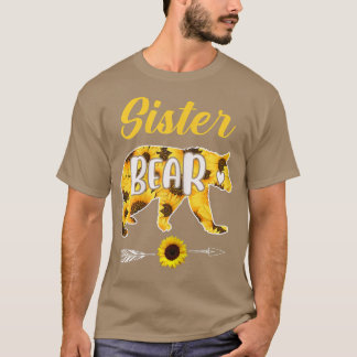 Syster Bear Sunblomma Mor Far T Shirt
