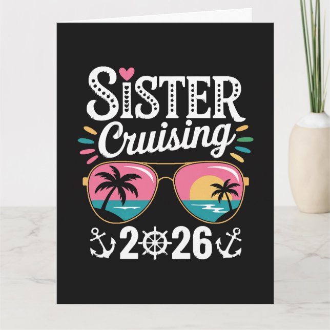 Syster Cruising 2026 Kort (Framsida)