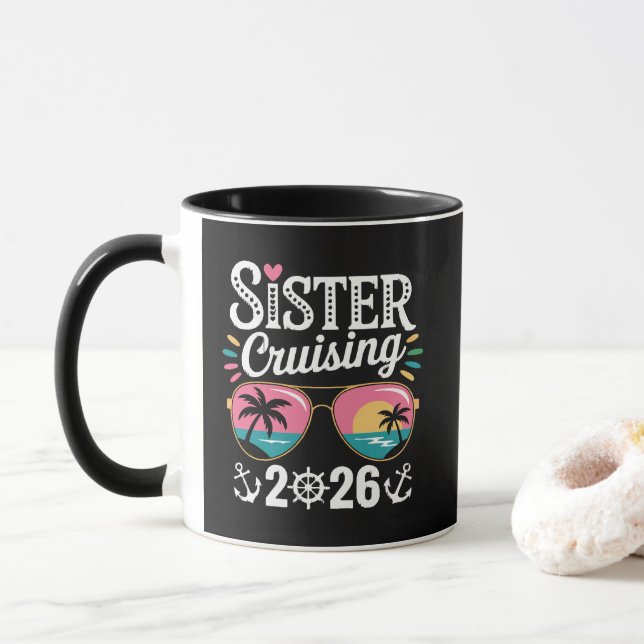 Syster Cruising 2026 Mugg (Med munk)
