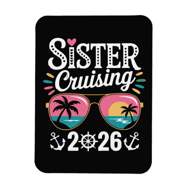 Syster Curising 2026 Magnet (Vertikal)
