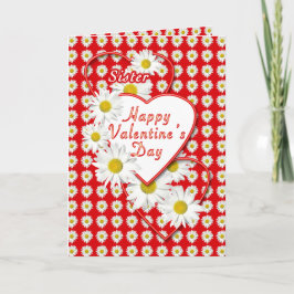 Syster Daisys Hearts Valentine Card Helgkort