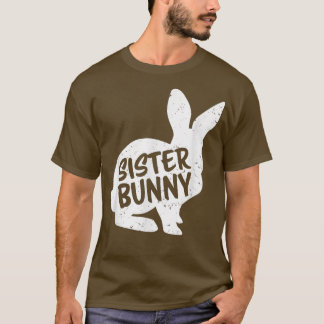 Syster DDotter Bunny Matching Group Funny Family T Shirt