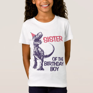 Syster för hatt för DinosaurT-Rex party av T Shirt